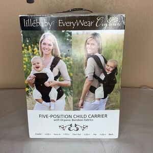 Líllēbaby Every Wear Organic Five-Position Child Carrier In Brown
